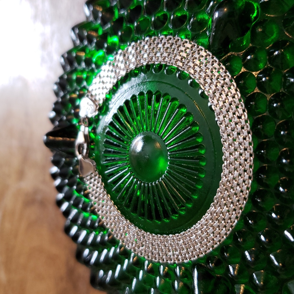 AK 925 Sterling Silver Mesh Chain Bracelet by Turkish Designer Atasay Kuyumculuk